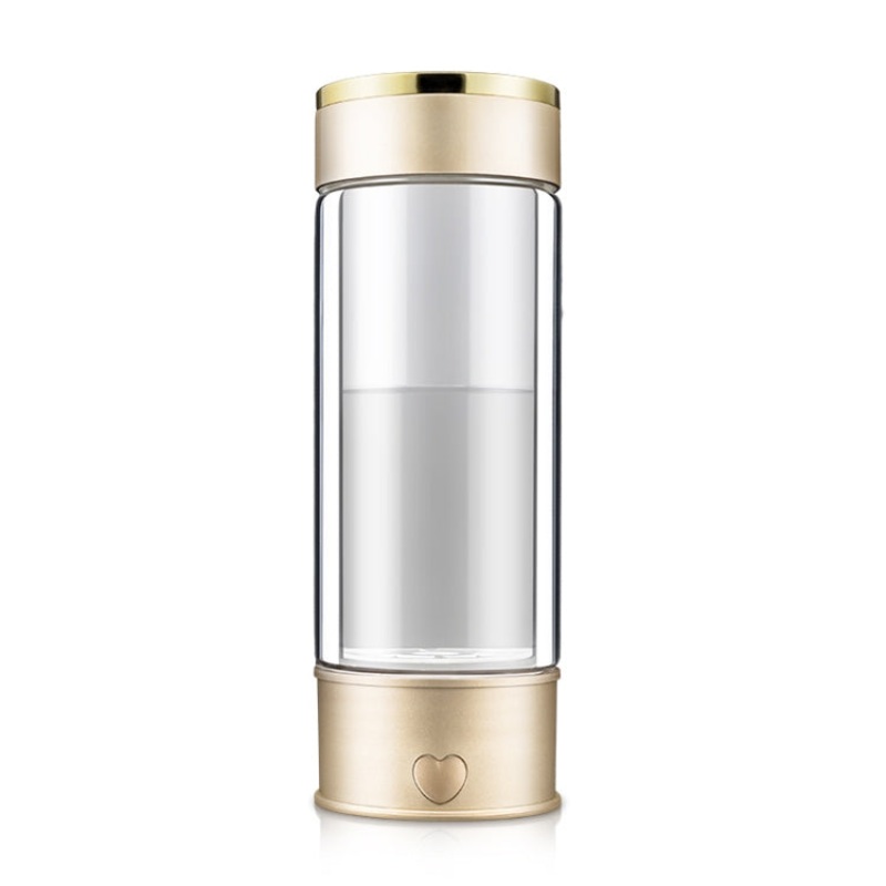 Portable Health Hydrogen-Rich Water Cup High-Concentration Negative Ion Electrolysis Generator, Capacity: 450ml