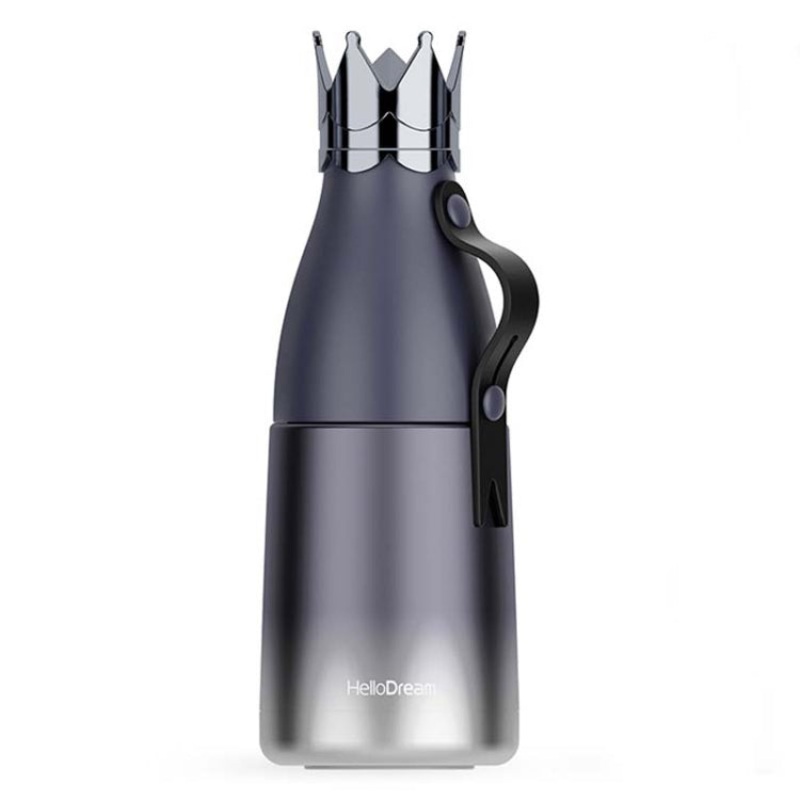 Stainless Steel Crown Vacuum Mug Advertising Gift Water Cup, Capacity: 340ml
