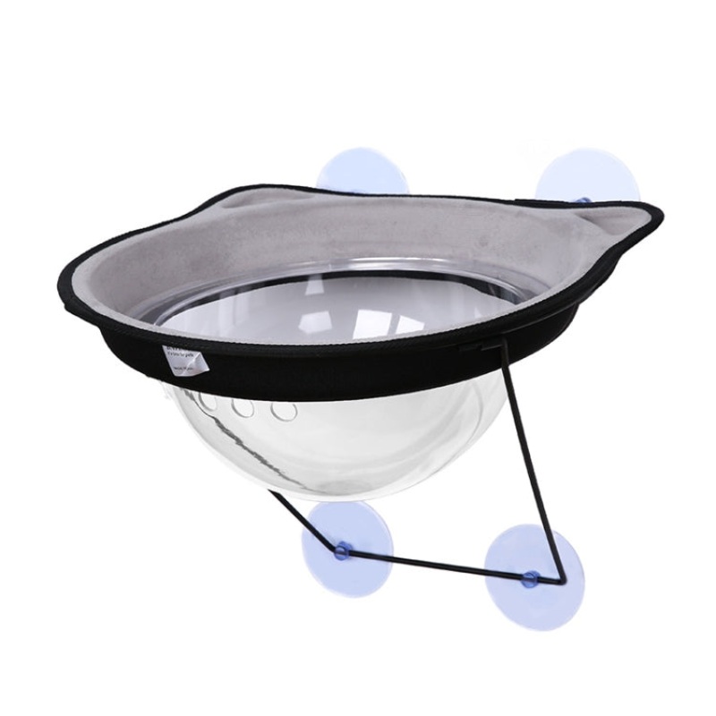 W212 Space Capsule Suction-Cup Cat Litter Window Sill Sunbathing Pet Hammock