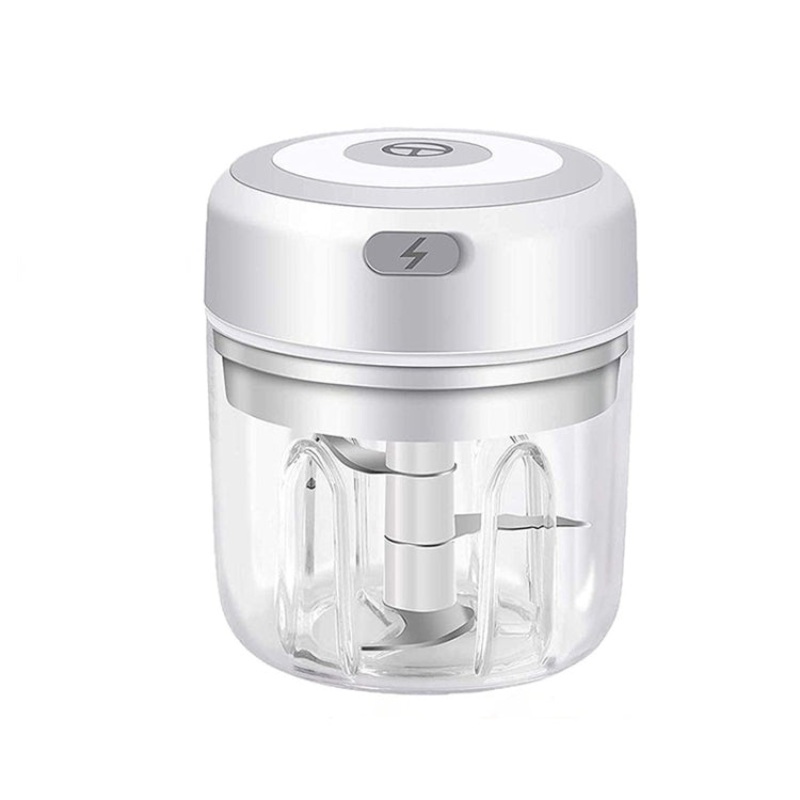 ZM-14 Household Mini Wireless Electric Garlic Masher, Colour: High Cup White 250ml