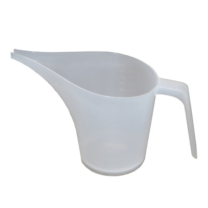3 PCS Handmade Soap Plastic Measuring Cup With Pointed Mouth For Laboratory Use High Temperature Resistant Funnel Cup With Scale