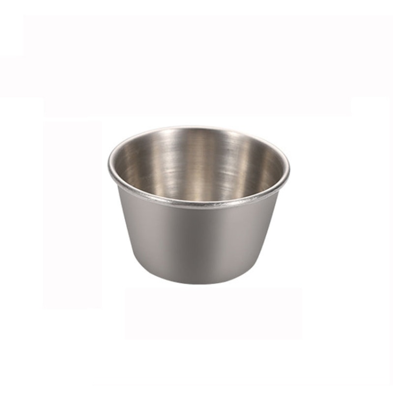 5 PCS Stainless Steel Tortilla Salad Tomato Sauce Cup, Specification 304 Small