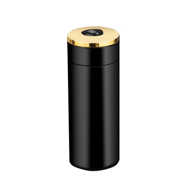 H1018 Smart Insulation Cup 316 Stainless Steel Business Water Cup, Colour: Black 350ml