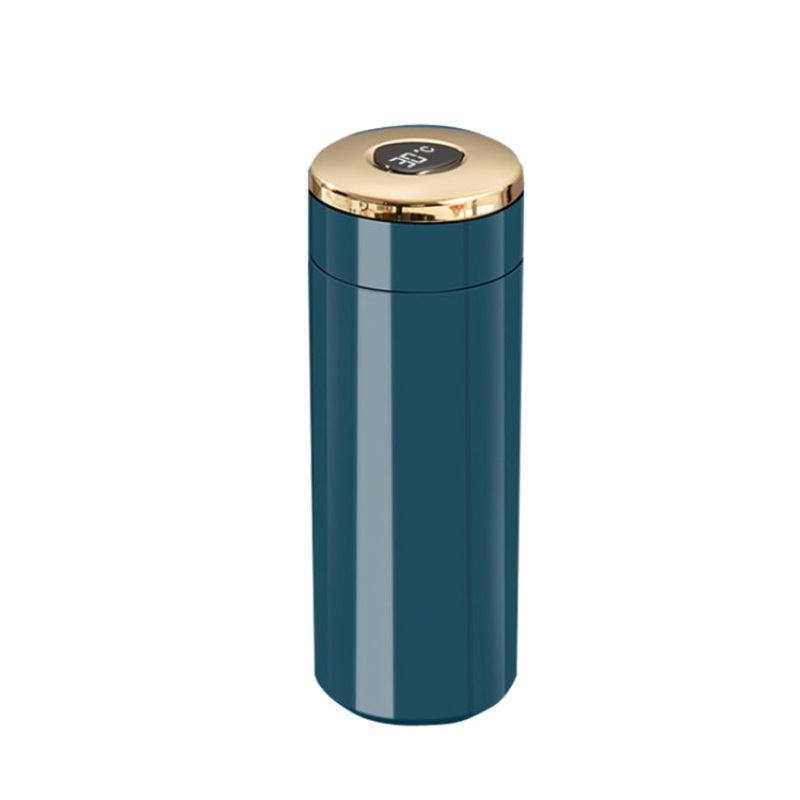 H1018 Smart Insulation Cup 316 Stainless Steel Business Water Cup, Colour: Blue 420ml