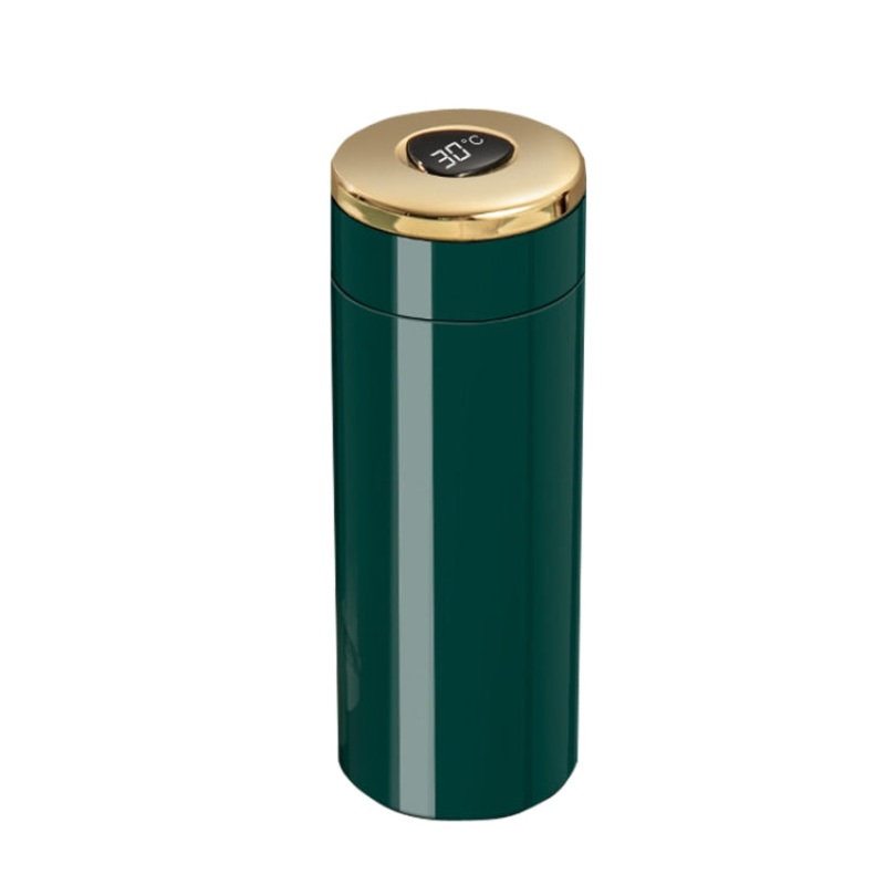 H1018 Smart Insulation Cup 316 Stainless Steel Business Water Cup, Colour: Green 420ml