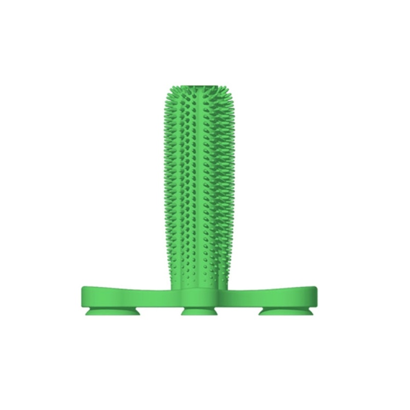 Pet Dog Molars Rod Spurt Toy Suction Cup Clean Teeth Dog Toothbrush, Specification: Small