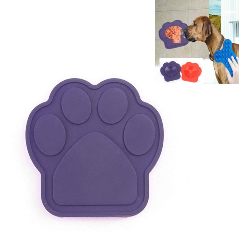 Pet Silicone Fixed Suction Cup Bowl Slow Eating Divert Attention Bath Products