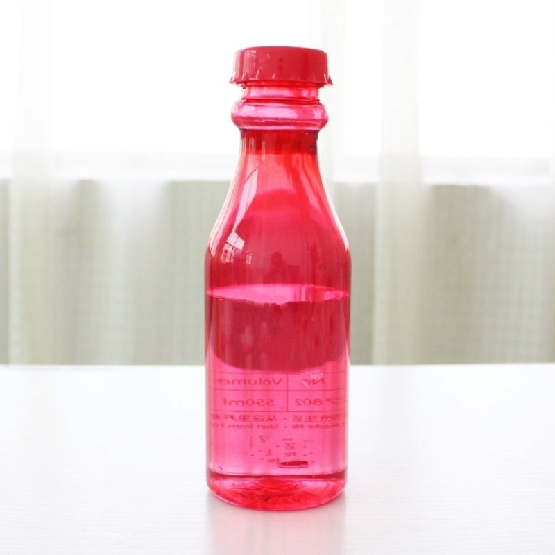 2 Pack Soda Bottles Cups|(Colour: Red, Capacity: 550ml)|(Colour: Pink, Capacity: 550ml)|(Colour: Purple, Capacity: 550ml)|(Colour: Blue, Capacity: 550ml)