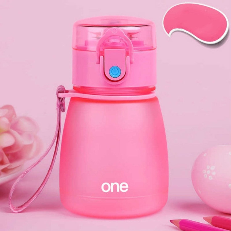 308ML Plastic Baby Feeding Cup With Straw For Kids Leak-Poof Learn Drinking Water Bottle Feeding Bottle Milk Cup