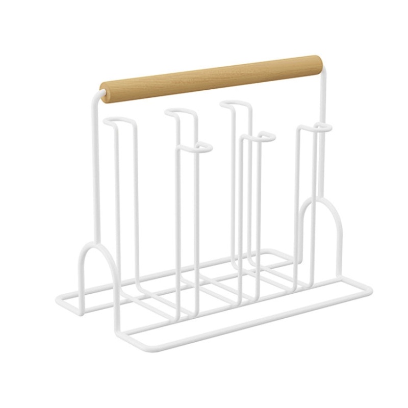Household Glass Cup Upside-down Drain Rack Plant Rack