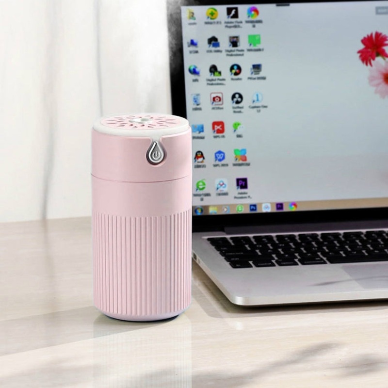 420ml Mute Air Humidifier USB Essential Oil Diffuser Aromatherapy Humidifier with LED Night Light