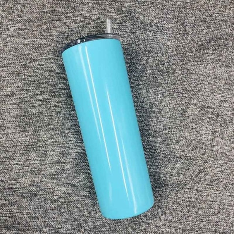 600ml Stainless Steel Double Vacuum Insulated Unbreakable Tumbler Cup with Lid & Straws