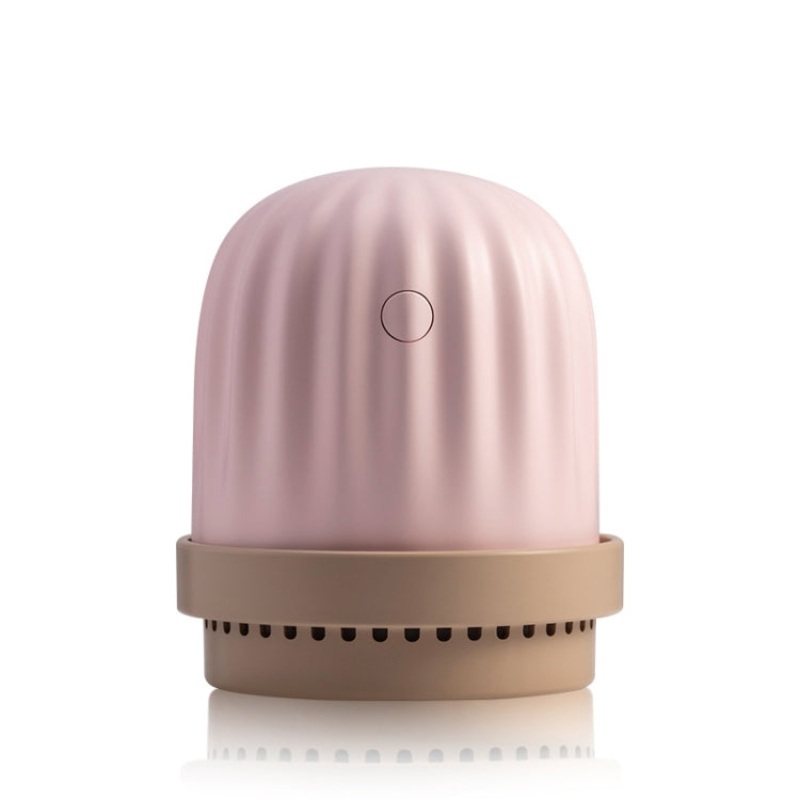 ABT-203 Home Office Desktop Aromatherapy Mini Cactus Humidifier, Colour: Pink USB Type