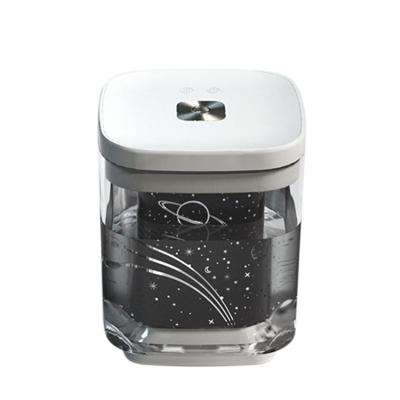 AGS-JSQ0012 Car Mini USB Mute Home Office Atomization Colorful Projection Starry Space Air Humidifier