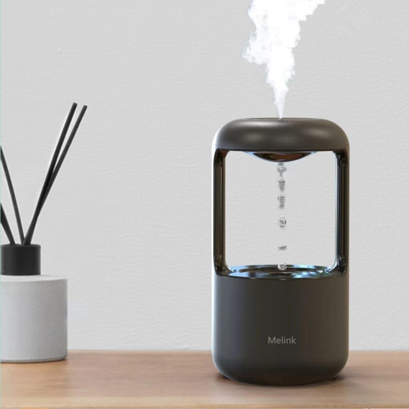 Anti-gravity Water Droplet Backflow Humidifier Atmosphere Lamp Aroma Diffuser