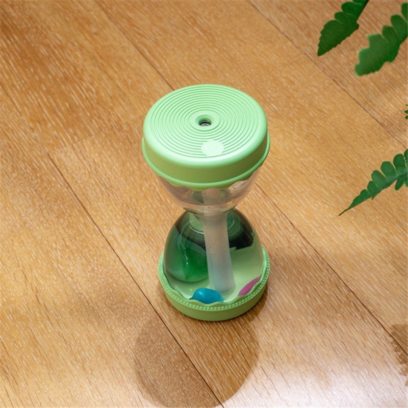 Hourglass Style Colorful Light Air Humidifier USB Car Home Automatic Alcohol Disinfection Spray Air Purifier