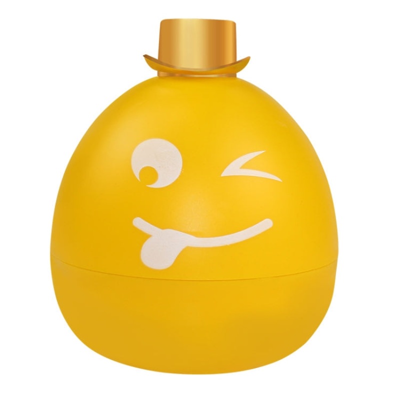 MH-J4 Colorful Night Lamp Emoticons Air Humidifier(Orange)