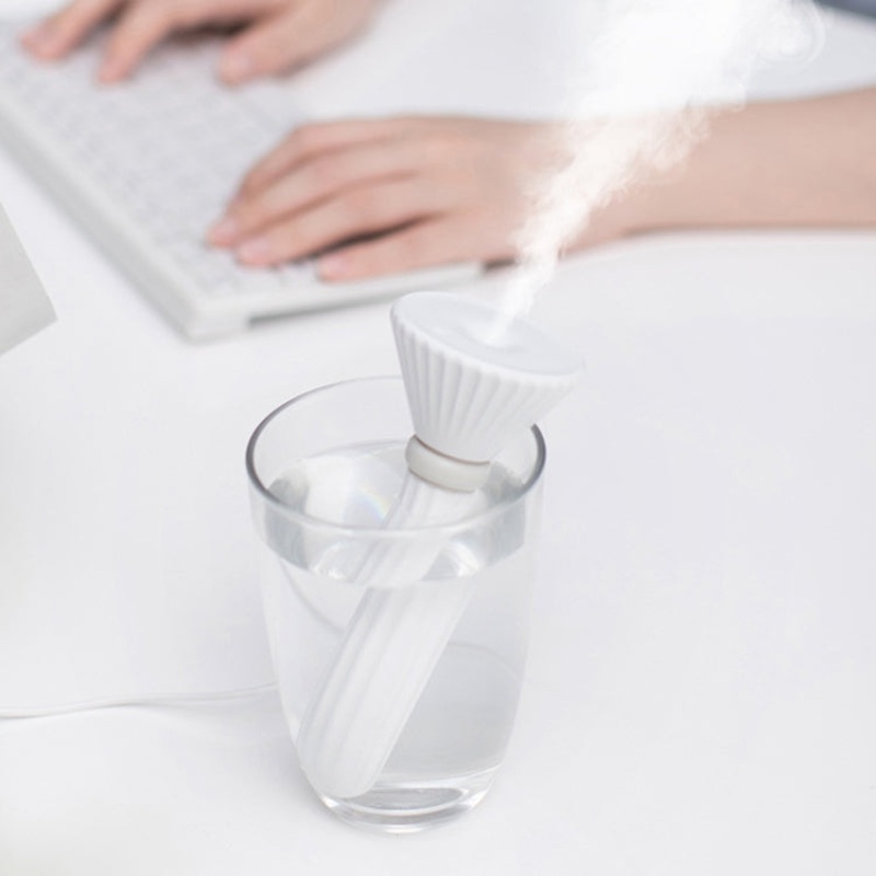 Mini USB Air Humidifier Desktop Mineral Water Bottle Aromatherapy Moisturizing Spray