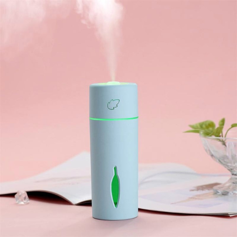 Portable Leaf USB Air Humidifier Atmosphere Lamp Aroma Diffuser Desktop Air Purifier