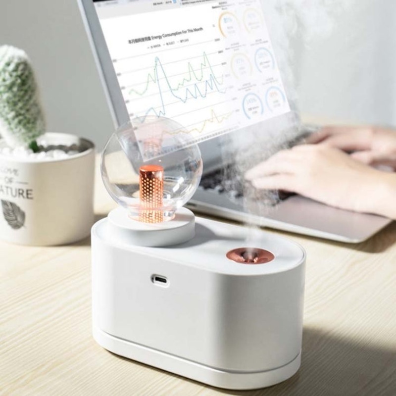 Qianxun Lamp 350ML Air Humidifier Household Mute Desktop Small USB Ultrasonic Air Purifier