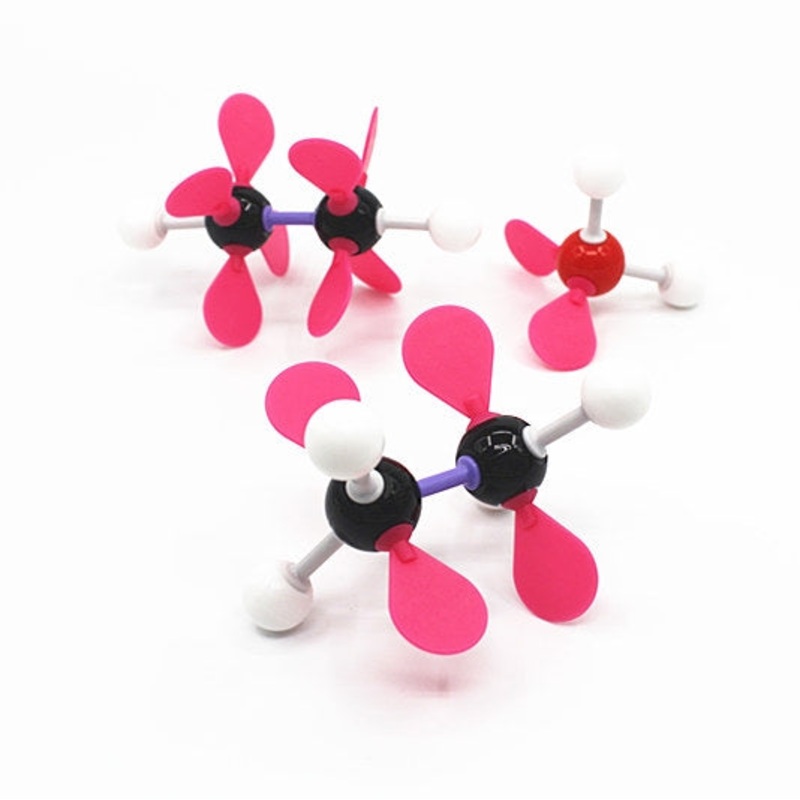 Electronic Cloud Molecular Model Set Ethylene Ethane Water Electron Cloud Chemistry Teaching Model