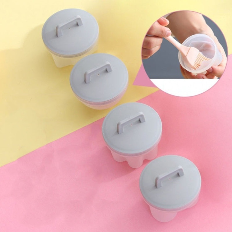 4 in 1 Poached Egg Mold Set Household Poached Egg Egg Cup Egg Steamer with Oil Brush