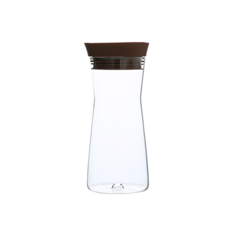 Glass Cup With Lid + Tea Strainer Sports Portable Juice Coffee Cup, Specification Shark Cup (Brown)