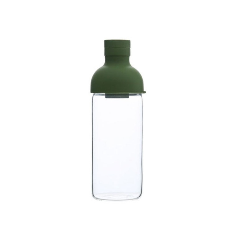 Glass Cup With Lid + Tea Strainer Sports Portable Juice Coffee Cup, Specification Tea Cup (Green)