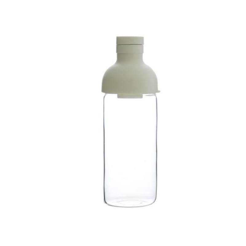 Glass Cup With Lid + Tea Strainer Sports Portable Juice Coffee Cup, Specification Tea Cup (White)