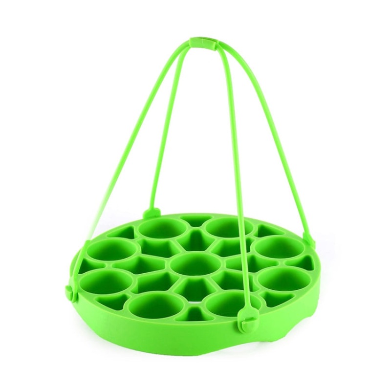 Multifunctional Silicone Egg Steamer Can Be Detached As A Heat Insulation Pad