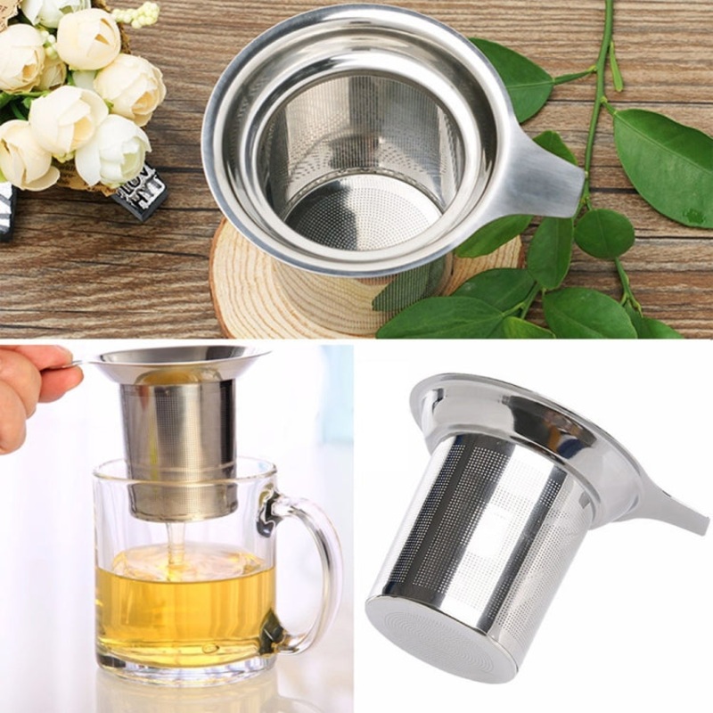 Stainless Steel Tea Mesh Infuser Reusable Tea Strainer Teapot