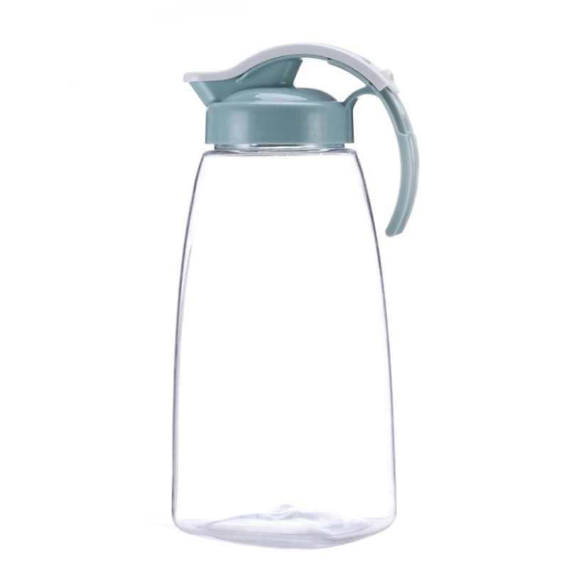 Explosion-proof Heat-resistant Cold Kettle Juice Jug Herbal Teapot, Capacity: 2.15L (Blue)