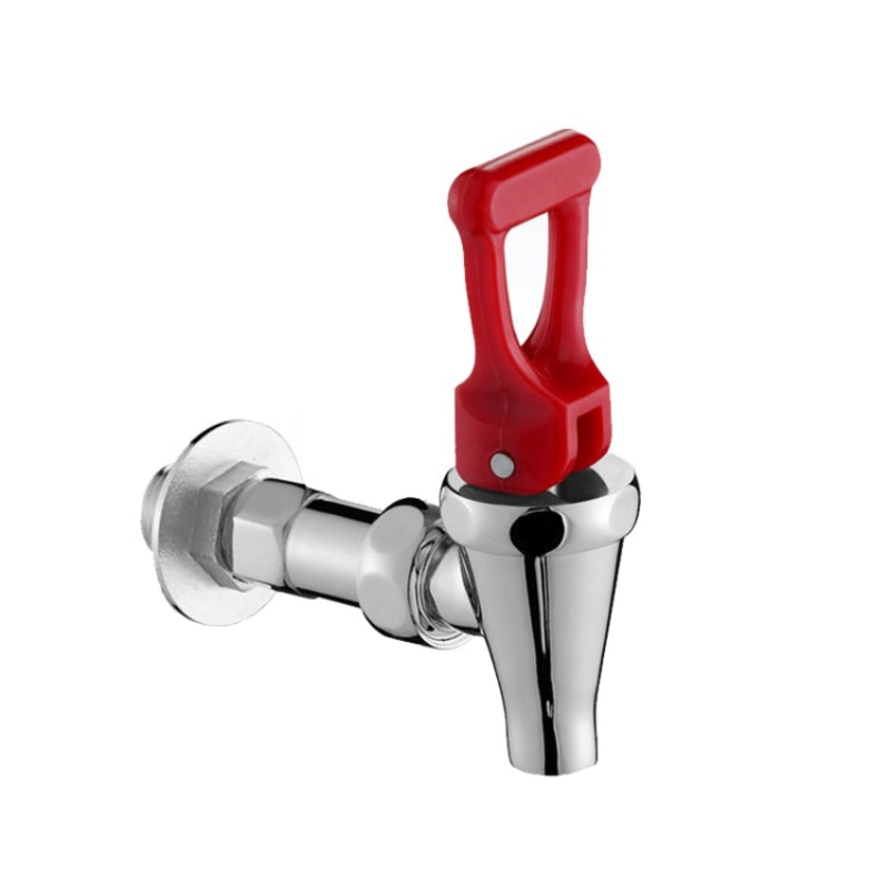 Insulation Bucket Faucet Milk Tea Water Mouth, Style: Pressing Switch Double Section 4 Points