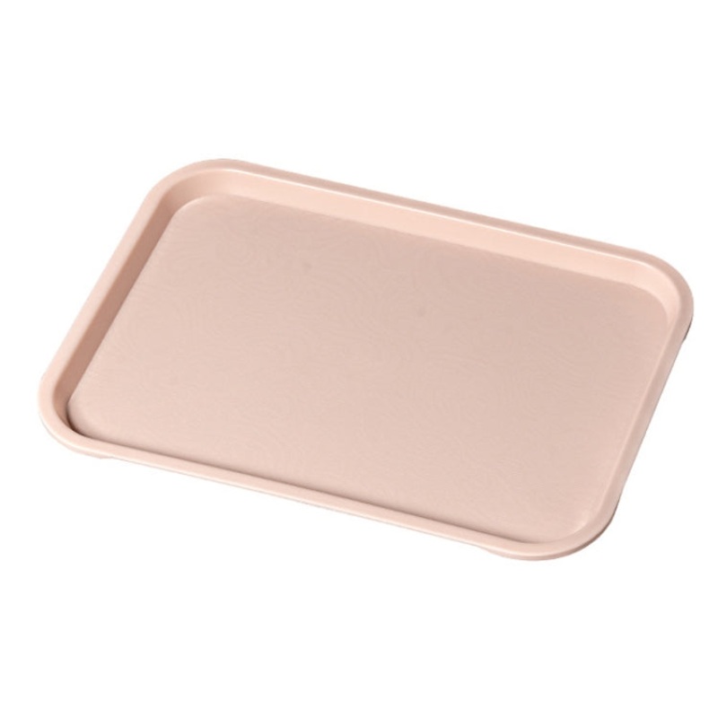 Plastic Household Fruit Tray Afternoon Tea Cake Tray, Size: 41x30x2 cm