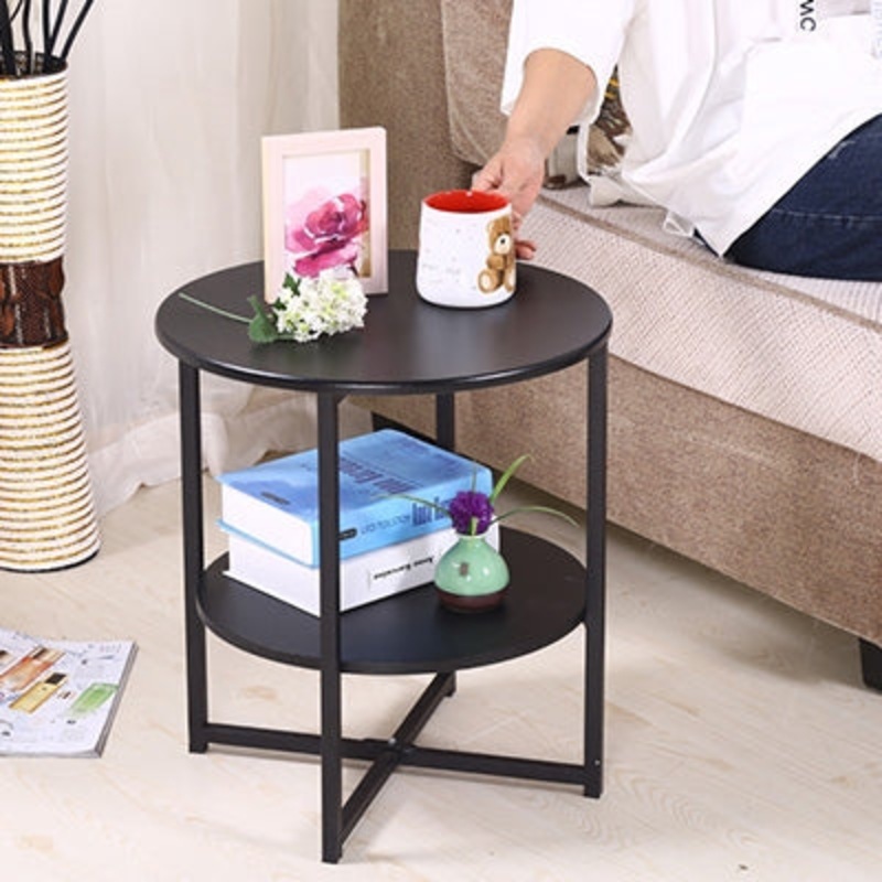 Simple Modern Living Room Mini Round Tea Table Coffee Table