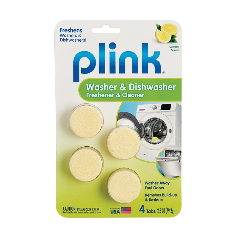 Plink Washer and Dishwasher Cleaner, Set of 4