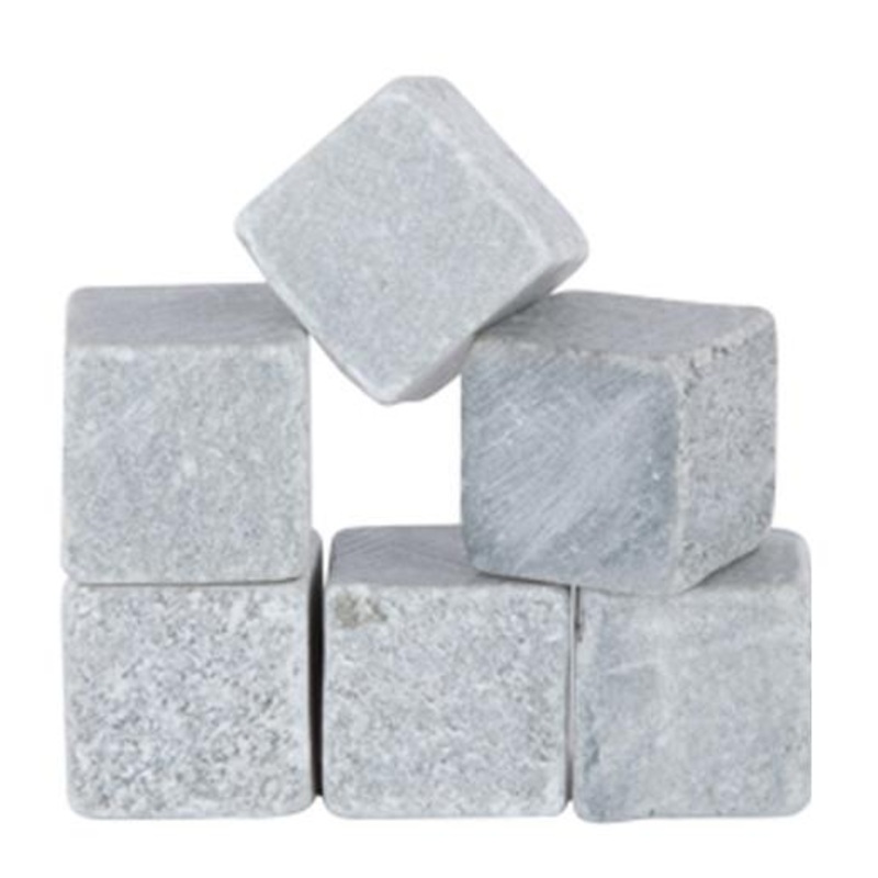 Glacier Rocks Cooling Stones, set of 6