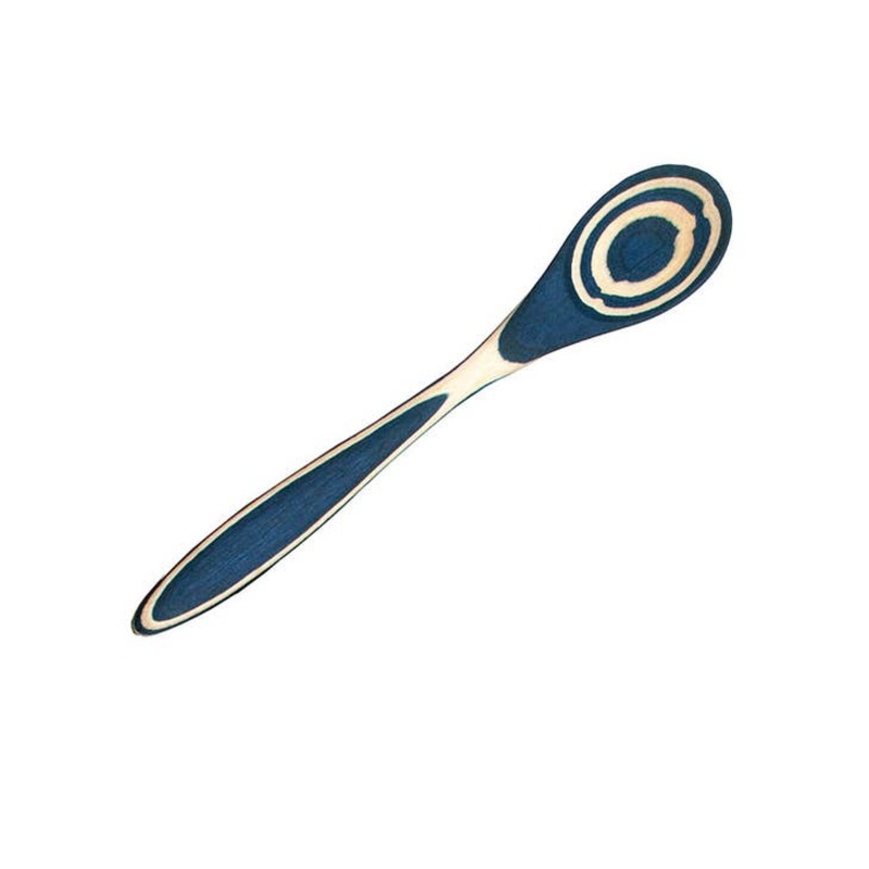 Island Bamboo Pakka Wood Mini Spoon 8”, Multiple Colors
