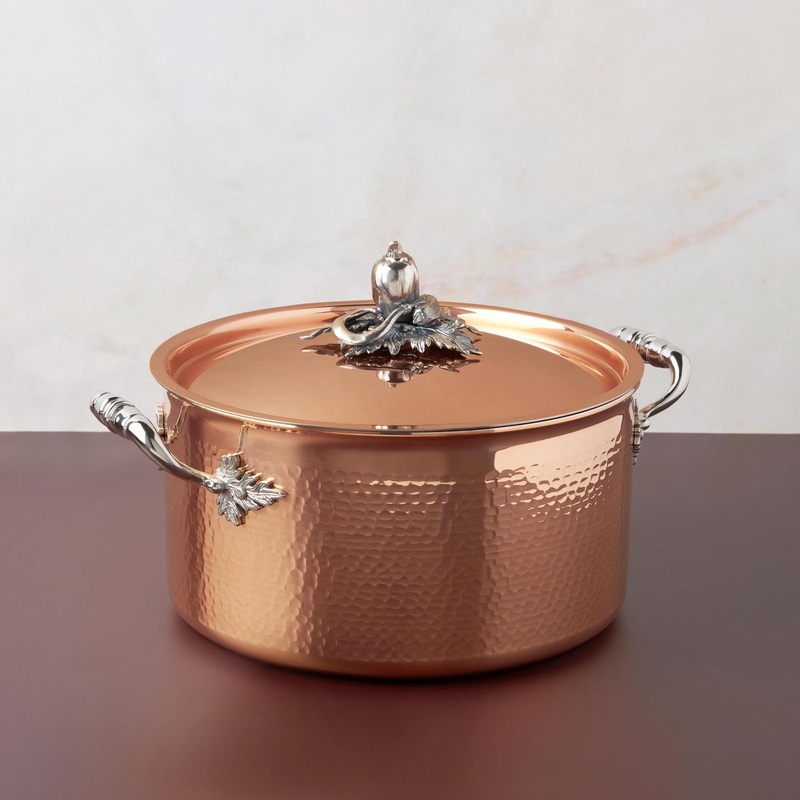 Ruffoni Opus Cupra Copper Stockpot, 8 qt.
