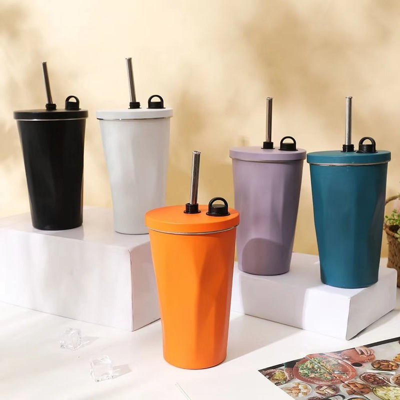 304 Stainless Steel Insulated Cup Coffee Cup with Straw – Insulated Cup and Cup price