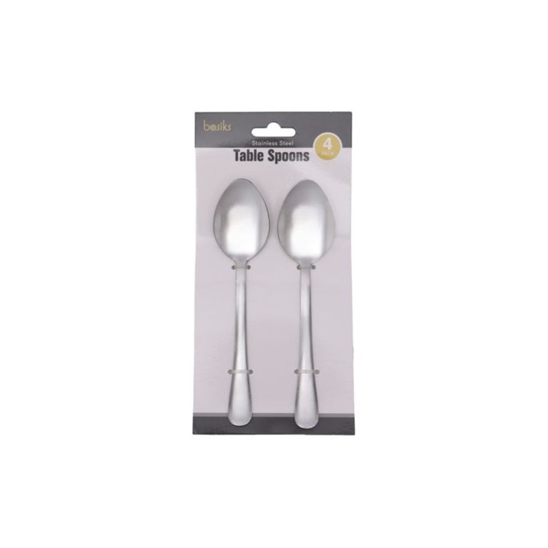 Basiks Stainless Steel Tablespoons