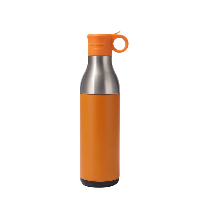 Keep Hot Cold Drinking Insulated Water Bottle with Can Cooler with Handle Lid – Water Bottles and Sport Tumbler price