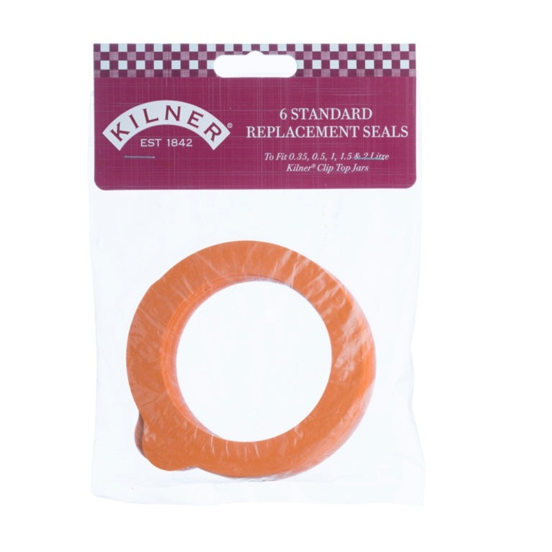 Kilner Replacement Rubber Seals – Orange