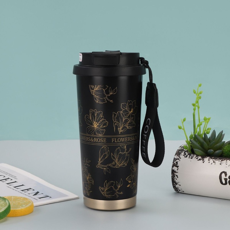 New Hot Selling 530ml Stainless Steel Thermal Vacuum Flask Coffee Mug Cup – Coffee Cups and 316 Stainless Steel Coffee Cups price