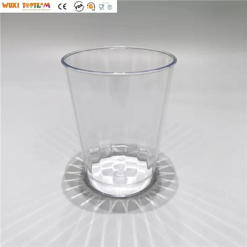 10oz Elegant Clear Cups with Stripe Design – Disposable Cups and Clear Cups price