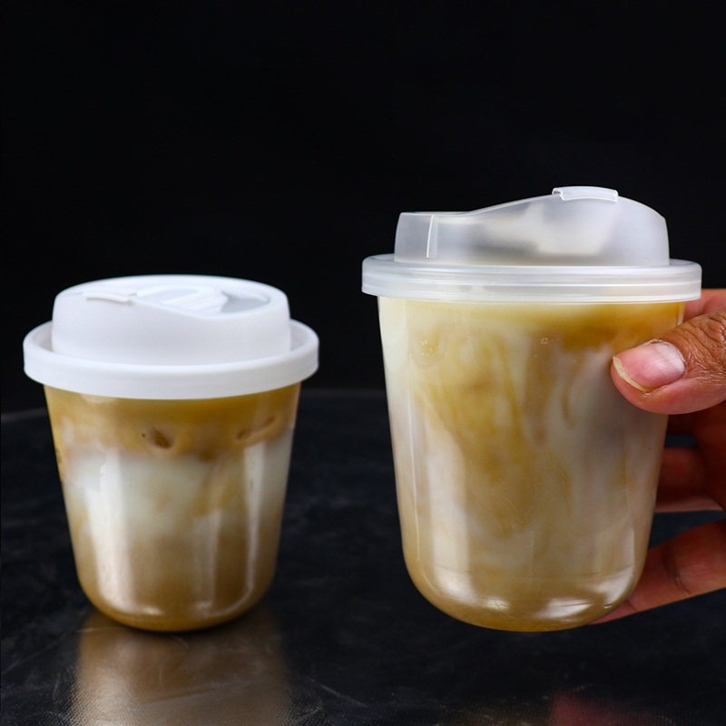 360ml Pet Disposable Transparent Milk Tea Plastic U Shape Cup – U Shape Cup and Cold Drinks Cup price