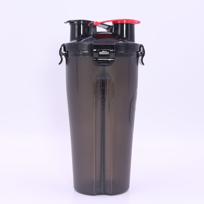 700ml Hydra cup shaker water bottle 2 separated half cups With filters – protein shaker bottle and plastic shaker bottle price
