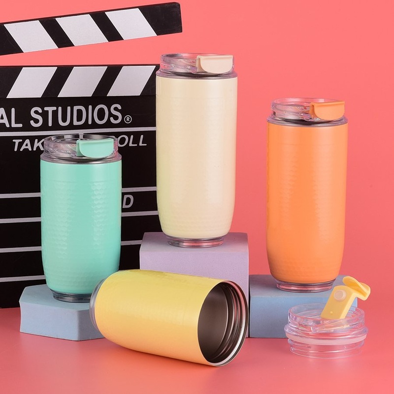 China Custom Stainless Steel Reusable Insulated 320ml 440ml Travel Mug Cup Tumbler with Lid – Travel Tumbler and Travel Mug price