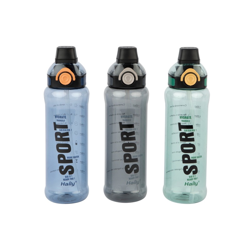 Custom Logo Plastic 1L 32oz Reusable Frosted BPA Free Water Bottles with Straw – Water Bottle and Plastic Water Bottle price