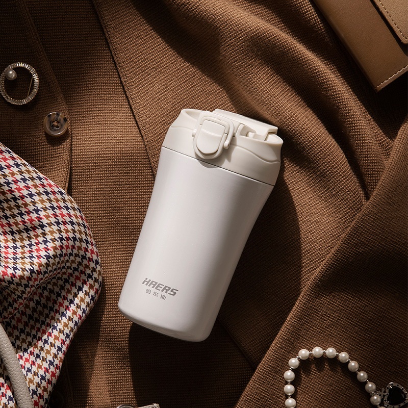 Haers Durable Double Wall Stainless Steel Tumbler with Straw Lid Custom Logo – Tumbler with Straw and Custom Tumbler price